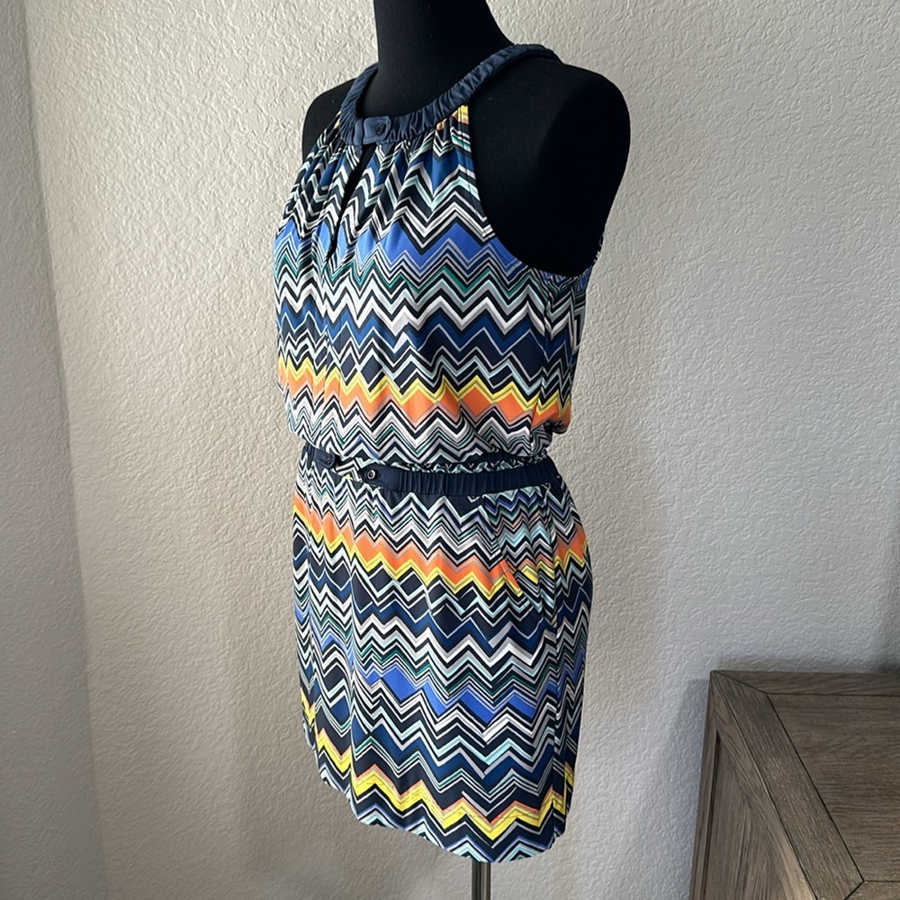 BCBGMAXAZRIA Womens Printed Jersey Dress Size Small - Picture 5 of 12